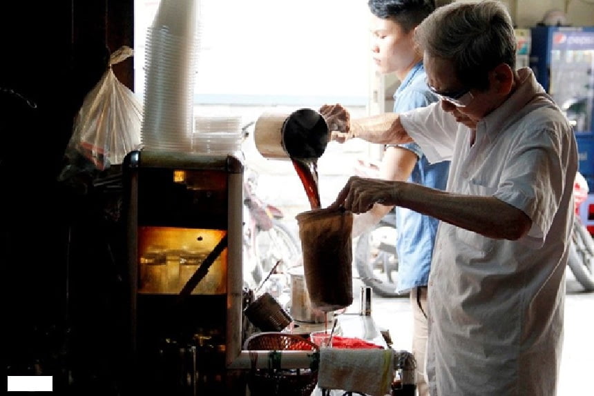Cloth-filter coffee - one of the must-try café in HCMC