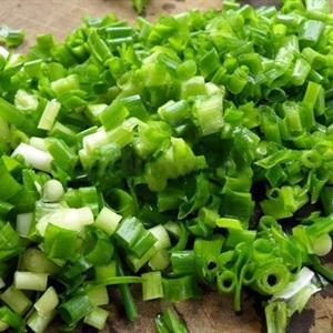 chop green onions