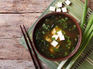 Japanese seaweed soup