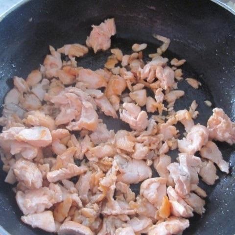 stir-fry salmon