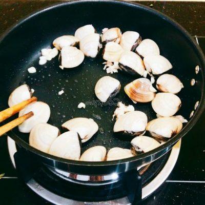 stir-fry scallops