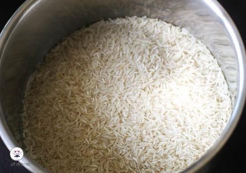 wash rice