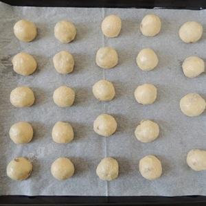 roll the dough into small balls