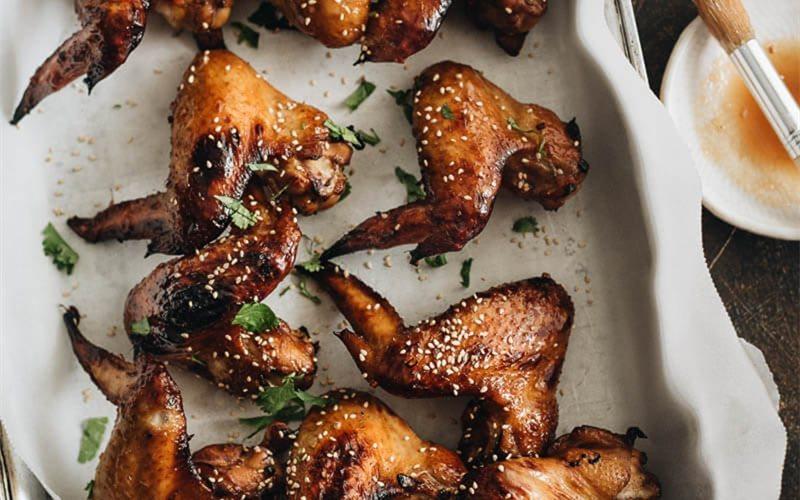 Barbecue Chicken Wings: Make Chicken Wings Grilled With Honey