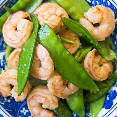shrimp and vegetable stir fry