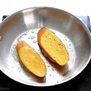 fry bread slices