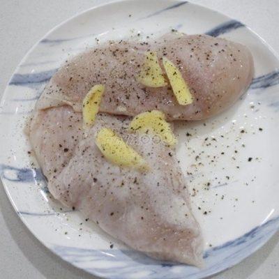 marinate the chicken breasts