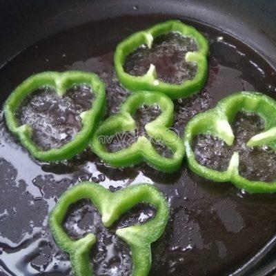 fry bell peppers
