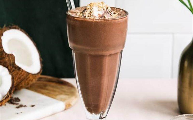 How To Make Chocolate Coconut Milkshake