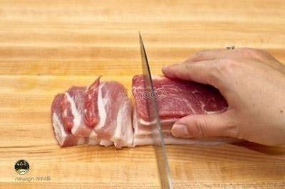 cut bacon
