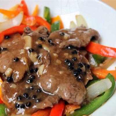 how to make beef with black pepper