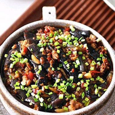 how to cook eggplant with minced pork