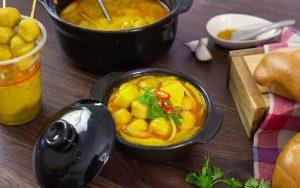 how to make curry fish balls