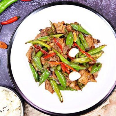 how to make pork stir-fry with bell peppers