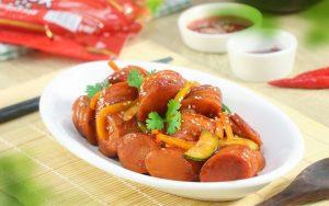 how to make sweet and sour sausages