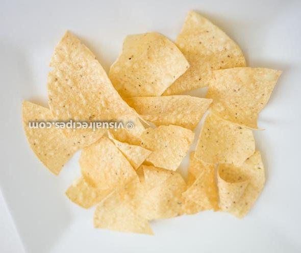 place nano chips on a kitchen foil