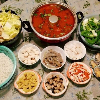 Thai Tom Yum Hot Pot