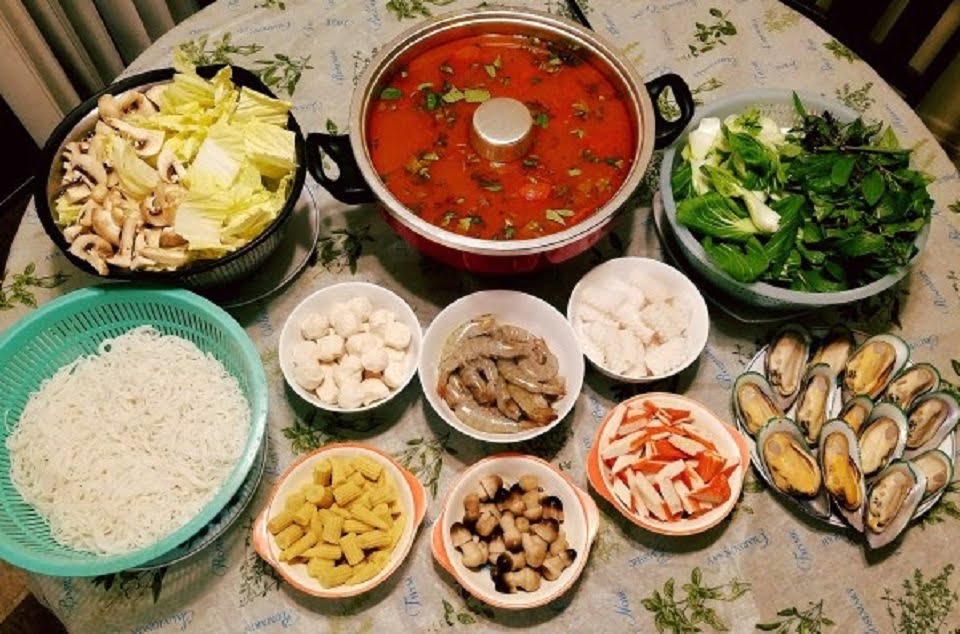 Thai Tom Yum Hot Pot